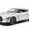 Brian's Nissan GT-R, Candy Silver - JADA Toys 97212 - 1/24 Scale Diecast Model Toy Car -Cars Sales 97212 JADA FF Brians Nissan GT R 124 1 az 46436.1610381520.386.513