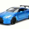 Brian's Nissan Ben Sopra GT-R, Candy Blue - JADA Toys 98271 - 1/24 Scale Diecast Model Toy Car -Cars Sales 98271WA1 JADA BLUE FF Brians Nissan GT R 124 1 AZ 32503.1610384018.386.513