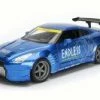 Jada Toys 2009 Nissan GT-R Ben Sopra, Metallic Blue - Jada 98558DP1 - 1/24 Scale Diecast Model Toy Car -Cars Sales 98558DP1 JADA BLUE 1 AZ th 01496.1596667391.386.513