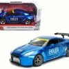Jada Toys 2009 Nissan GT-R Ben Sopra, Blue - Jada 98569WA1 - 1/24 Scale Diecast Model Toy Car -Cars Sales 98569WA1 JADA BLUE JDM 2009 Nissan GT R Ben Sopra 124 1 AZ 37045.1610381310.386.513