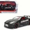 Jada Toys 2009 Nissan GT-R Ben Sopra, Black - Jada 98569WA1 - 1/24 Scale Diecast Model Toy Car -Cars Sales 98569wa1 jada black jdm 2009 nissan gt r ben sopra 124 1 az 71239.1642177764.386.513