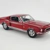 1968 Ford Mustang Shelby GT500 KR Ad Car, Candy Apple Red - Acme A1801849 - 1/18 Scale Diecast Car -Cars Sales A1801849 ACME 1968 Shelby GT500 KR King of the Road Ad Car 118 1 51997.1659476445.386.513