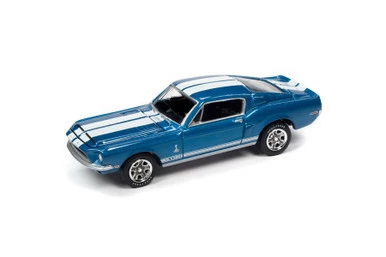 ModelToyCars 1968 Ford Mustang Shelby GT-350, Acapulco Blue - Johnny Lightning JLSP109/24B - 1/64 Diecast Car 3 ModelToyCars 1968 Ford Mustang Shelby GT-350, Acapulco Blue - Johnny Lightning JLSP109/24B - 1/64 Diecast Car