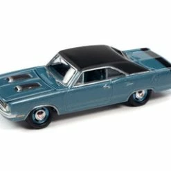 1970 Dodge Dart Swinger 340, B3 Light Blue - Johnny Lightning JLSP176/24B - 1/64 Scale Diecast Car