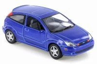 2002 Ford SVT Focus, Blue - Kinsmart KT5082D - 1/34 Scale Diecast Model Toy Car 3 2002 Ford SVT Focus, Blue - Kinsmart KT5082D - 1/34 Scale Diecast Model Toy Car