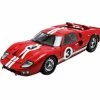 1966 Ford GT-40 MK II Le Mans #3, Red - Shelby Collectibles SC406R - 1/18 Scale Diecast Car -Cars Sales SC406R SBY 1966 Ford GT40 MK II LeMans No3 118 1 04961.1655931313.386.513