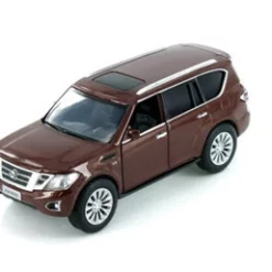 Nissan Patrol Y62, Brown - Tayumo TM15216BR - 1/36 Scale Diecast Model Toy Car