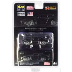 Nissan GT-R50 By Italdesign, Black - Era Car ESPMJ002B - 1/64 Scale Diecast Model Toy Car