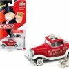 1932 Ford Hi-Boy Coupe With Game Token, Monopoly - Johnny Lightning JLSP213 1/64 Scale Diecast Car 1 1932 Ford Hi-Boy Coupe With Game Token, Monopoly - Johnny Lightning JLSP213 1/64 Scale Diecast Car -Cars Sales jlsp213 jl red 1932 ford hi boy coupe with game token monopoly diecast toy car 1 33924.1648141583.386.513