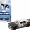 1974 Dodge Monaco "Bluesmobile", The Blues Brothers - Johnny Lightning JLSP215 - 1/64 Diecast Car