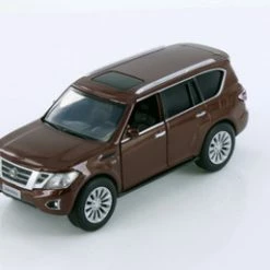 Nissan Patrol Y62, Brown - Showcasts TM012024 - 1/36 Scale Diecast Model Toy Car